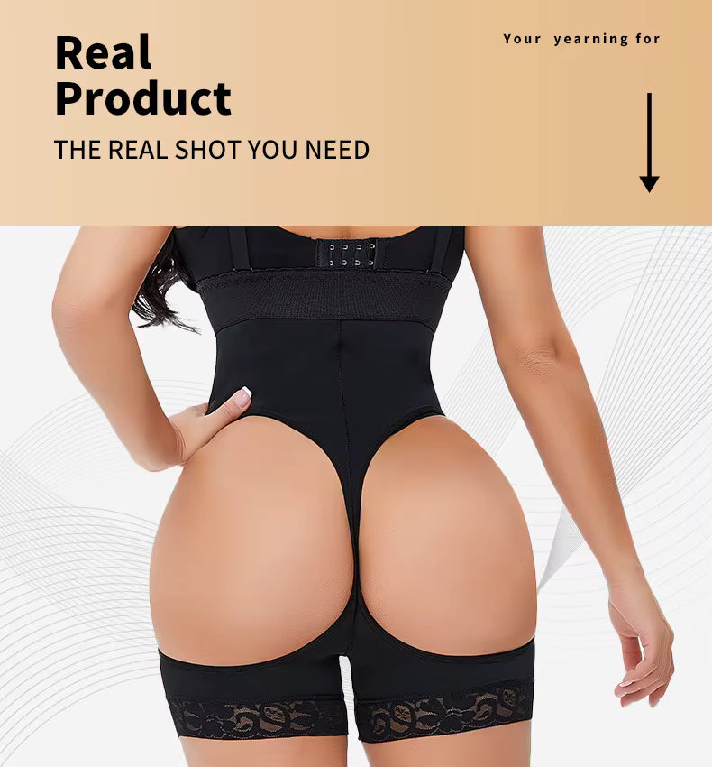 👯♀️Faja moldeadora de control🩱abdominal que levanta glúteos y caderas🍑