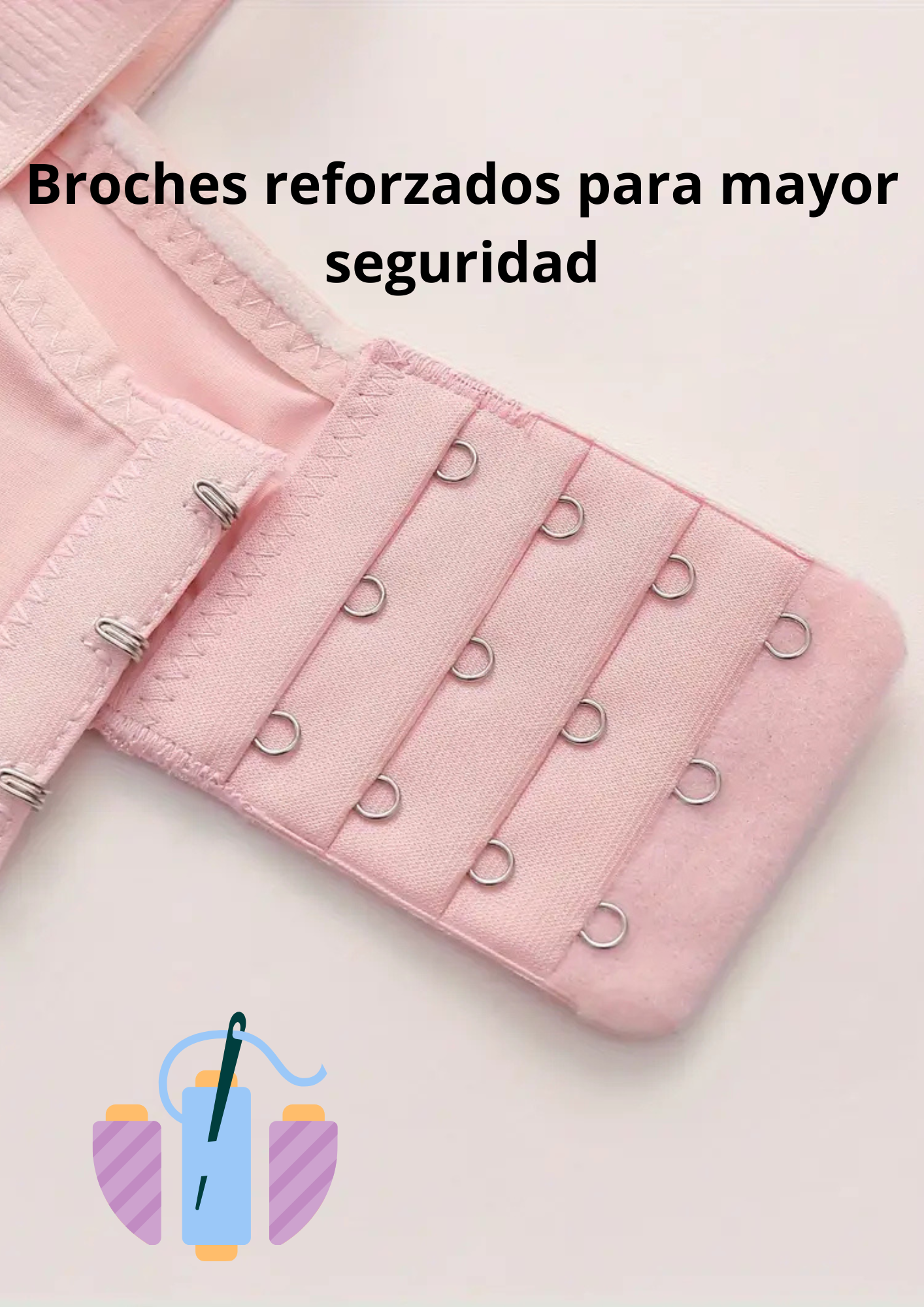 🎀Sujetador sin aros con decoración de borlas sin costuras, push-up cómodo y sexy🥇