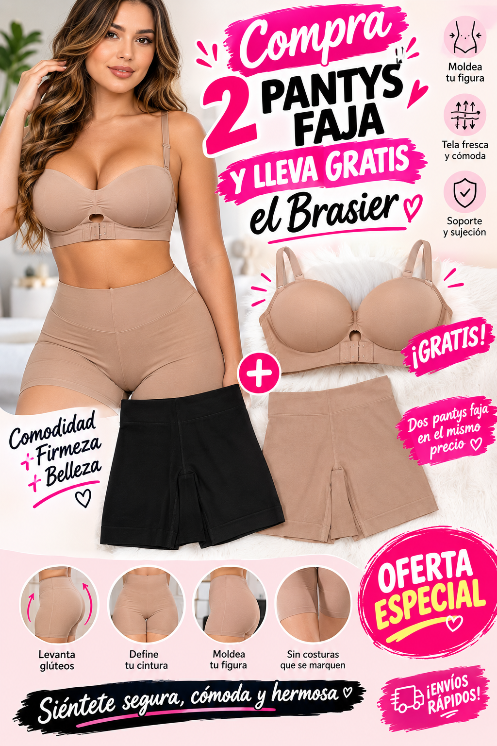 🥰PANTY FAJA MOLDEADORA👯😍