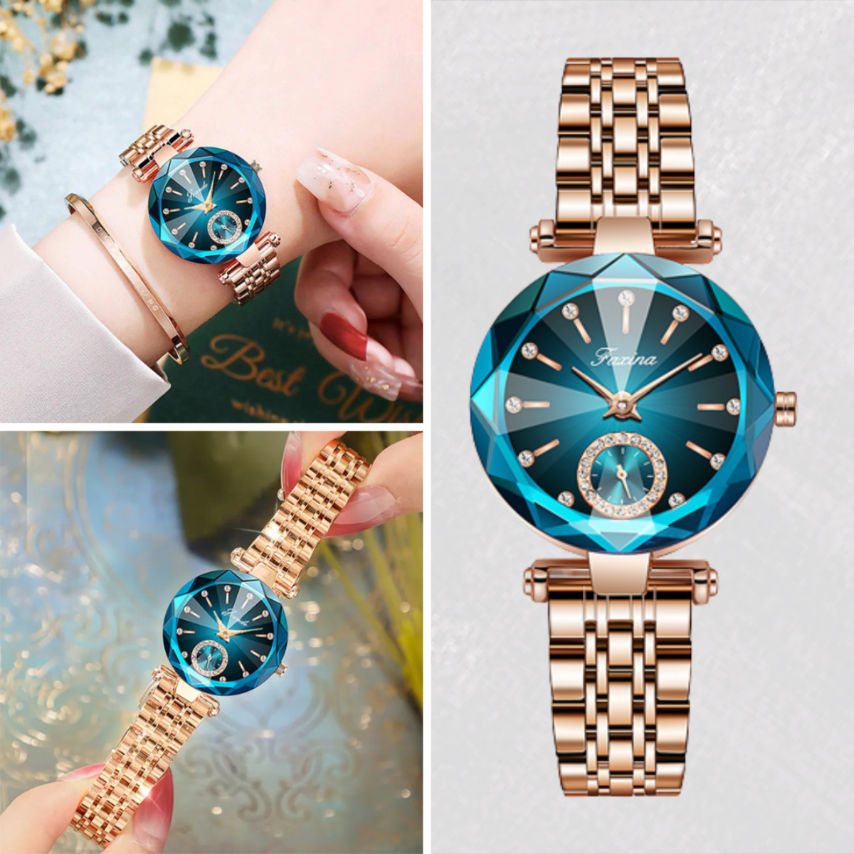 Meibin⌚Reloj de lujo con diamantes⭐⭐⭐⭐⭐