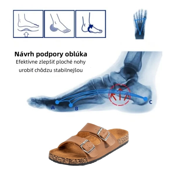 🎀Sandalias ortopédicas de diseño ergonómico, elimina fácilmente el dolor de pies👞