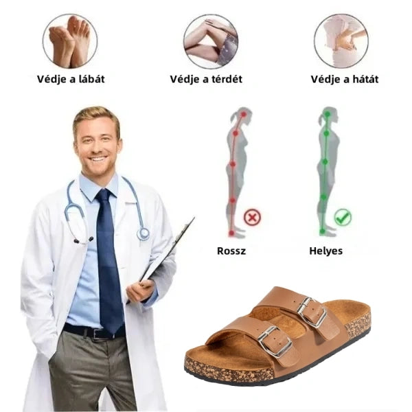 🎀Sandalias ortopédicas de diseño ergonómico, elimina fácilmente el dolor de pies👞