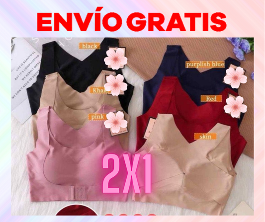 💃Sujetador push up sin costuras Y corrector de postura🎀