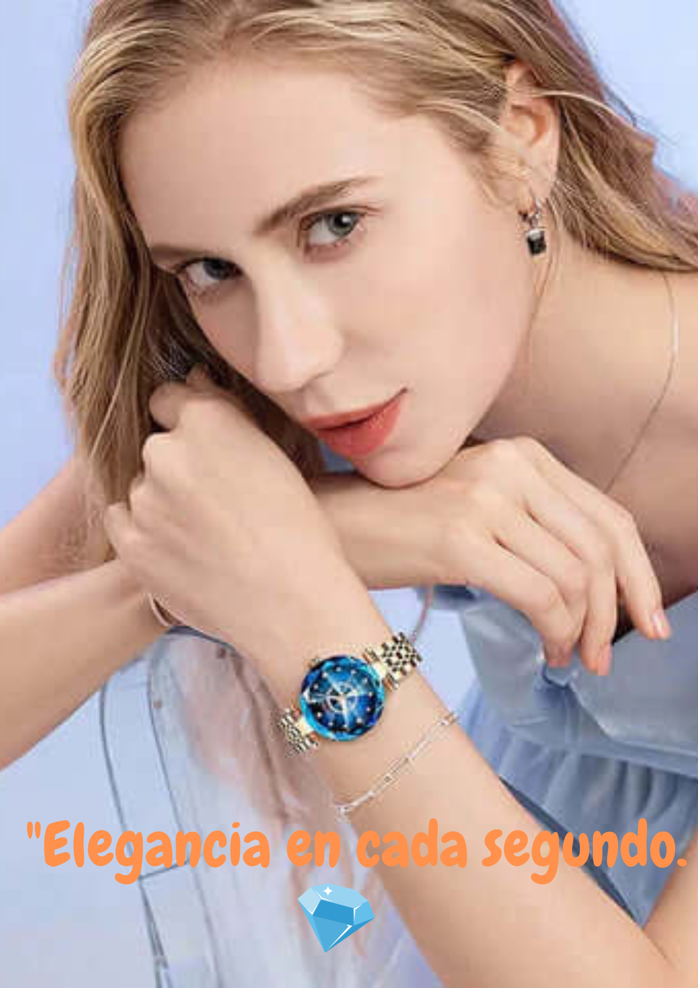 Meibin⌚Reloj de lujo con  diamantes⭐⭐⭐⭐⭐