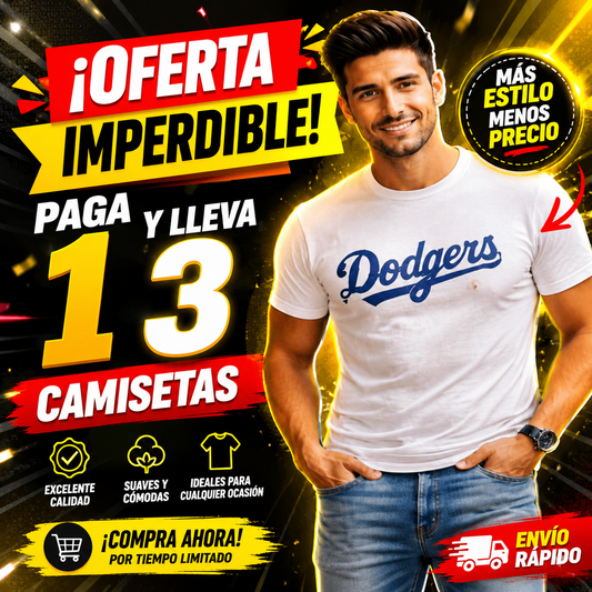 🔥 ¡PROMOCIÓN QUE NO TE PUEDES PERDER! 🔥 👕 Paga 1 y llévate 3 camisetas 👕