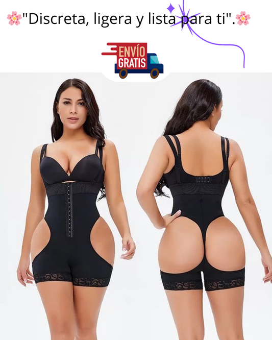 👯‍♀️Faja moldeadora de control🩱abdominal que levanta glúteos y caderas🍑