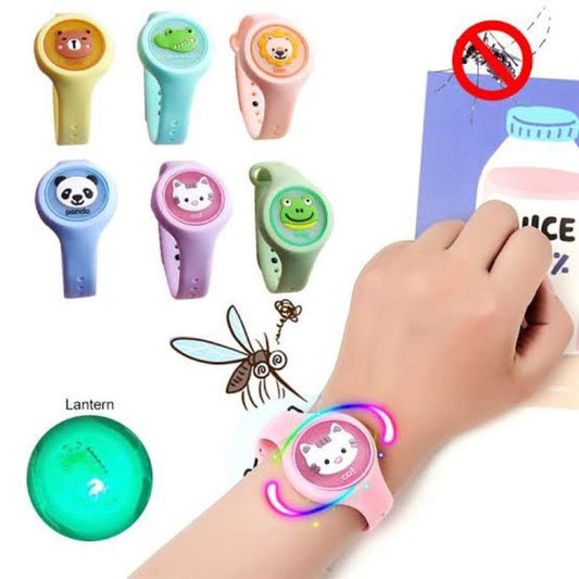 Reloj antimosquitos,🪰 pulsera creativa de silicona repelente👶
